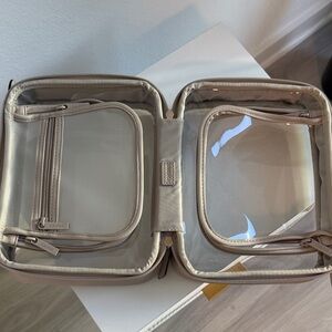 Calpak Cream Cosmetic Organizer